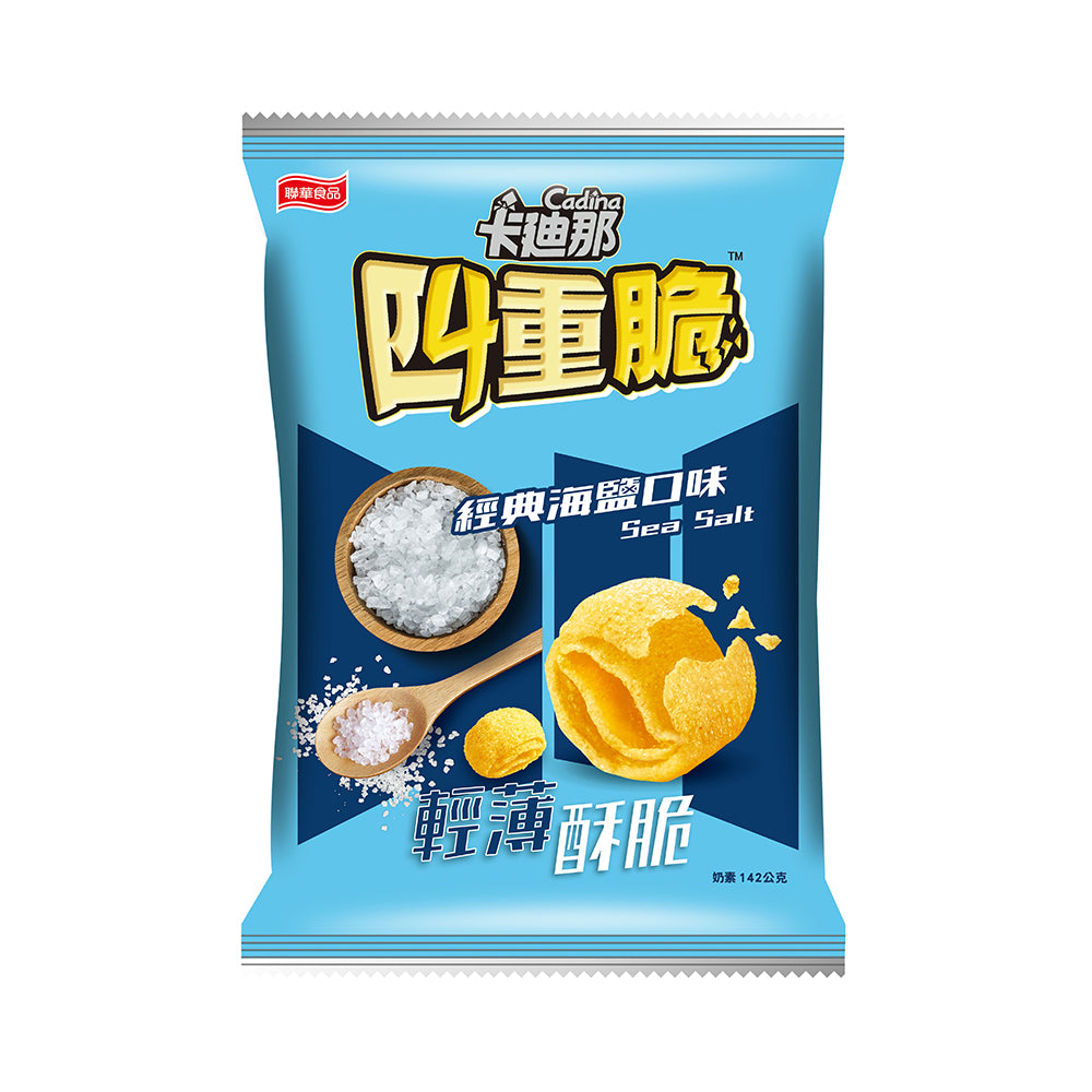 聯華卡迪那四重脆海鹽 Lianhwa Cadina Potato Chips Sea Salt flavor 142g