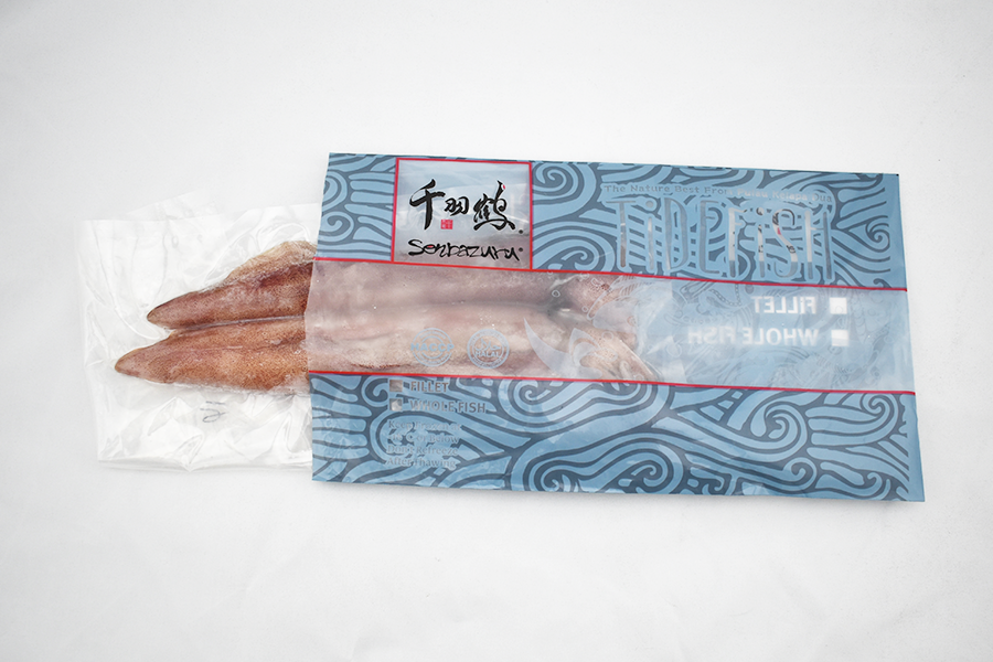 [SALE]鮮凍透抽(中卷) Fresh Frozen Loligo Squid 31-35 cm (L)(Wild Caught)一包兩隻