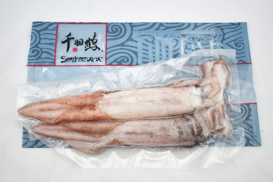 [SALE]鮮凍透抽(中卷) Fresh Frozen Loligo Squid 26-30 cm (M)(Wild Caught) 一包兩隻