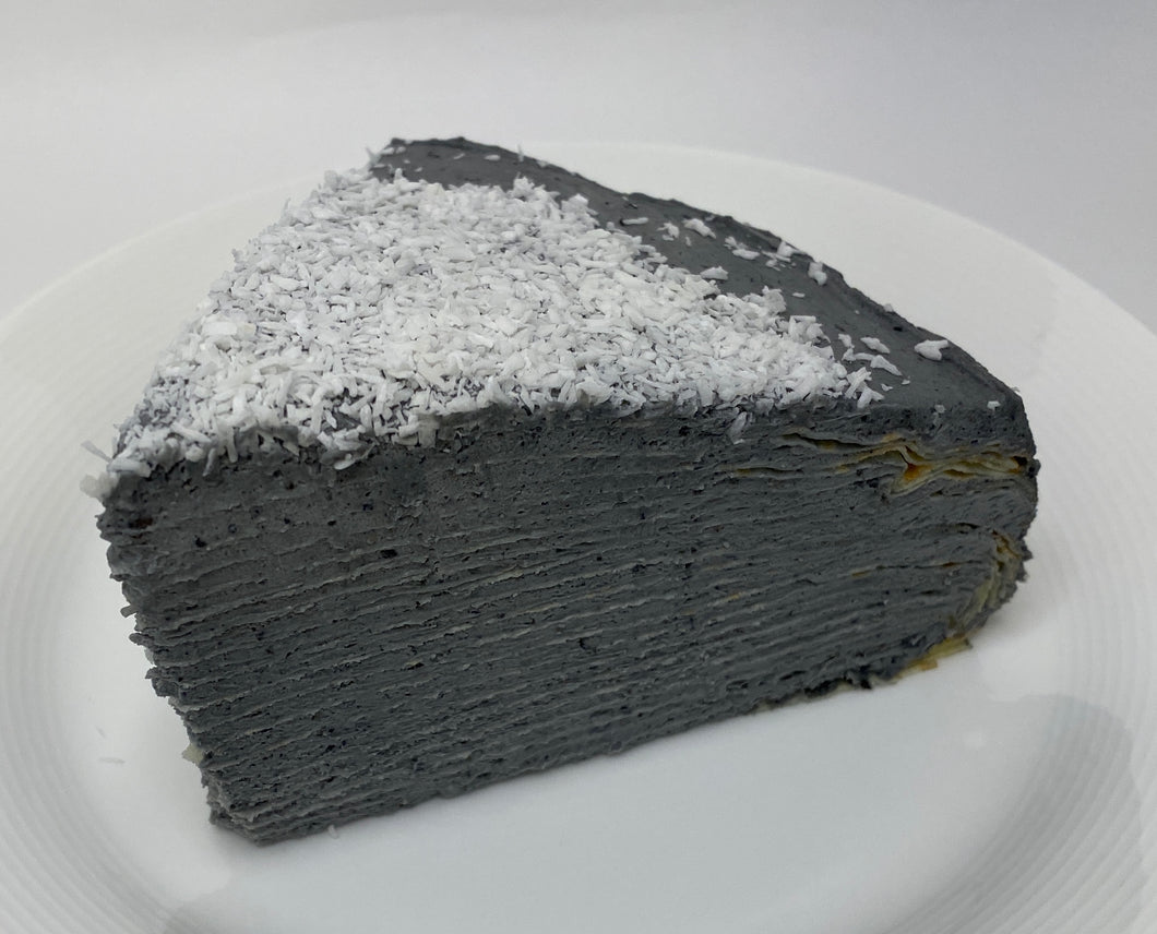 芝麻千層蛋糕 Black Sesame Mille Crepe Cake